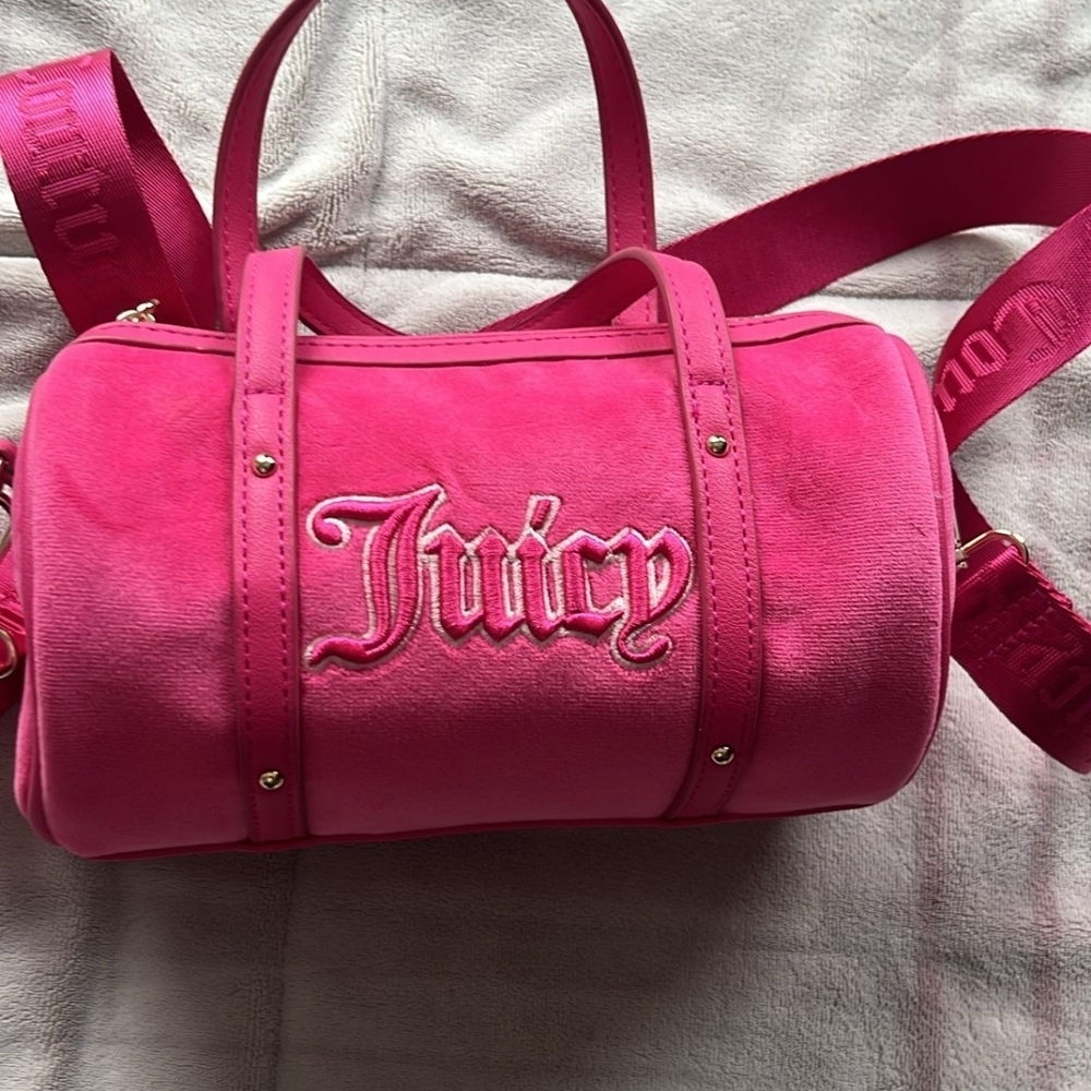 Juicy Couture Fuchsia Barrel Bag
